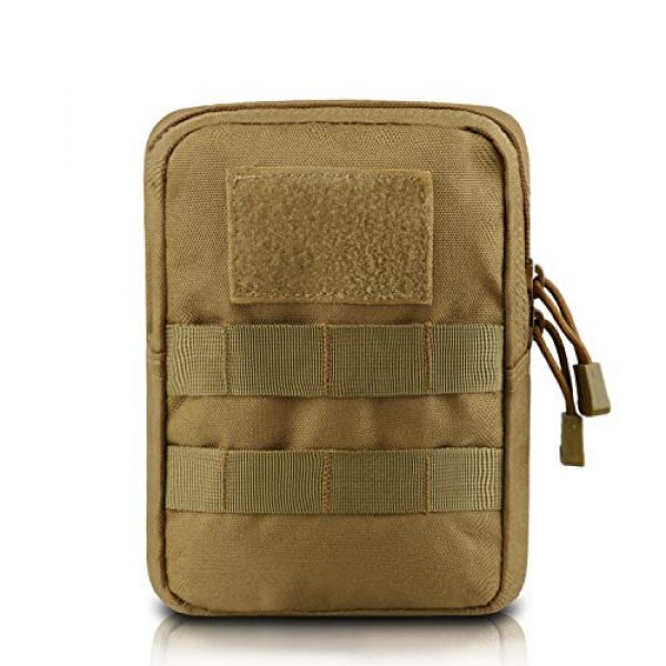AMYIPO Tactical Pouch 1 AMYIPO Tactical Admin Molle Pouch Multi-Purpose Tool Holder Modular Utility Bag Tools EDC Admin Attachment Pouches