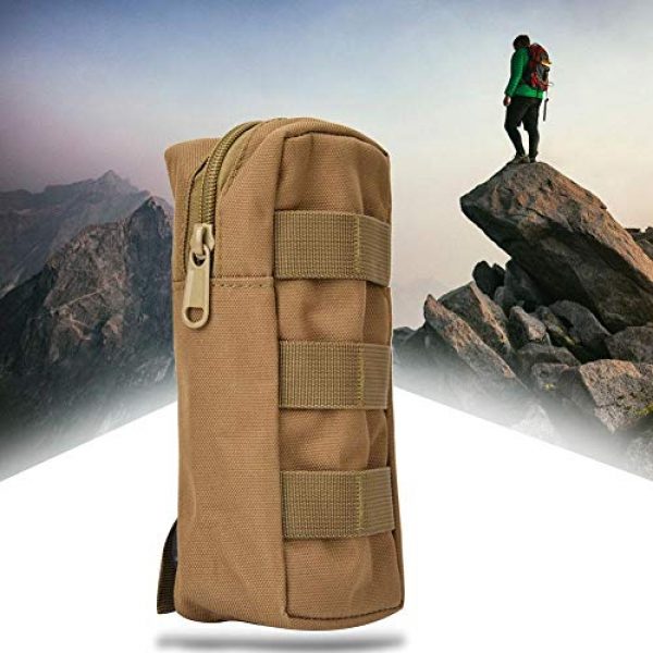 Pasamer Tactical Pouch 4 Pasamer Tacticals-Pouches,Nylon Waterproof Outdoor Camping Accessory Bags Hanging Waist Bag for Hiking Running Cycling Climbing Travel (Khaki)