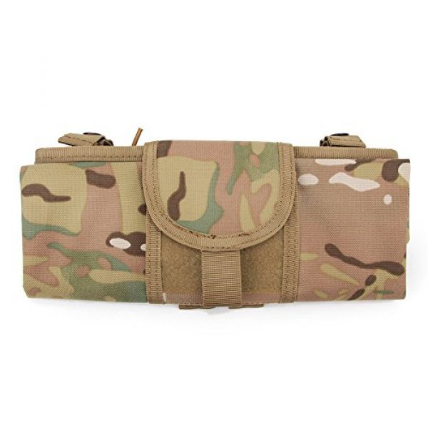 ATAIRSOFT Tactical Pouch 5 ATAIRSOFT Molle System Tactical Foldable Dump Magazine Pouch Hunting Recovery Bag Drop Pouches