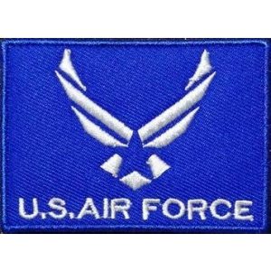 Tactical Embroidery Patch Airsoft Morale Patch 1 Air Force Embroidery Patch Military Tactical Morale Patch Badges Emblem Applique Hook Patches for Clothes Backpack Accessories
