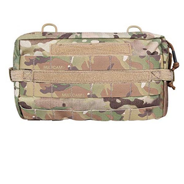 EMERSONGEAR Tactical Pouch 1 EMERSONGEAR Molle Admin Pouch,Tactical Durable and Portable EDC Tool PouchMilitary Nylon Holder Modular Utility Organizer Bag Ideal for Every Day Carry, Travels, Outdoor Activities