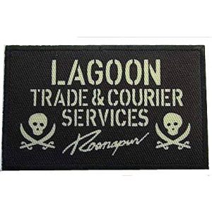 Embroidery Patch Airsoft Morale Patch 1 Black Lagoon Lagoon Military Hook Loop Tactics Morale Patch