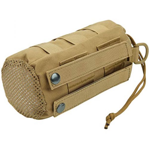 DAUERHAFT Tactical Pouch 7 DAUERHAFT Water Bottle Sleeve Bag with Buckle,Used as Practical Belt Bag,Outdoor Water Cup Cover