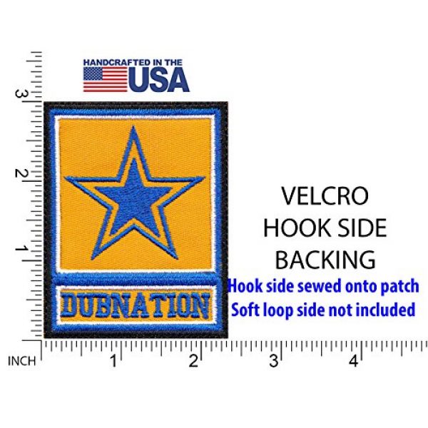 Tactical Patch Works Airsoft Morale Patch 2 Warriors Dubnation Inspired Art Golden State Army Parody Patch