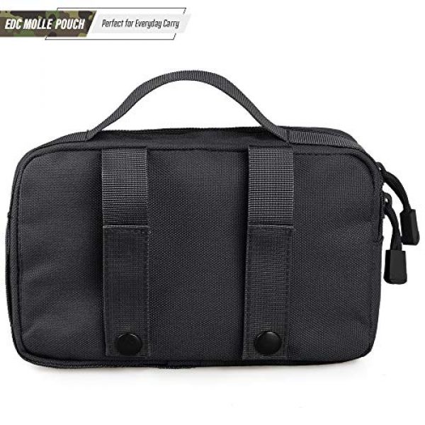 LIVANS Tactical Pouch 6 LIVANS Tactical EDC Molle Pouch, Medical EMT Pouch Quick Rip-Away First Aid Pouches, Blowout Utility Bag Perfect for Emergency, Medical, Survival, Trauma, Travel
