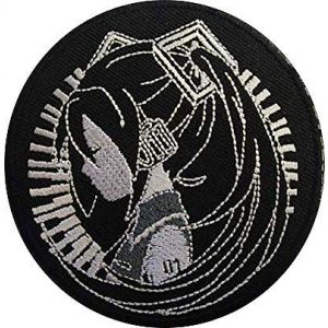 Embroidery Patch Airsoft Morale Patch 1 Hatsune Miku Patch Military Hook Loop Tactics Morale Embroidered Patch