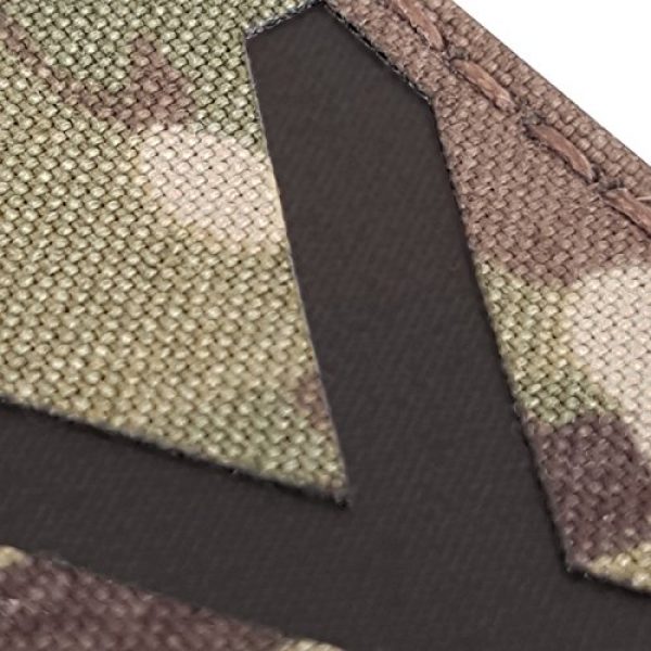 Tactical Freaky Airsoft Morale Patch 6 Multicam Infrared IR Alabama Flag Scotland 3.5x2 IFF Tactical Morale Fastener Patch