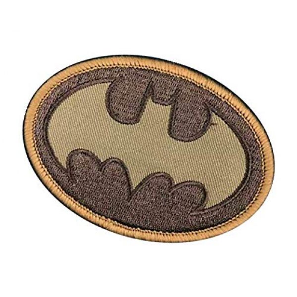 Embroidery Patch Airsoft Morale Patch 3 Batman Military Hook Loop Tactics Morale Embroidered Patch