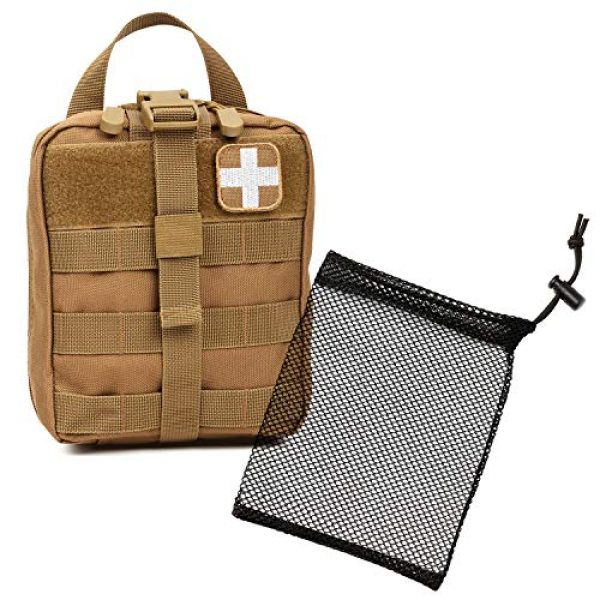 Orca Tactical Tactical Pouch 3 Orca Tactical MOLLE Rip-Away EMT Medical First Aid IFAK Blowout Pouch (Bag Only)