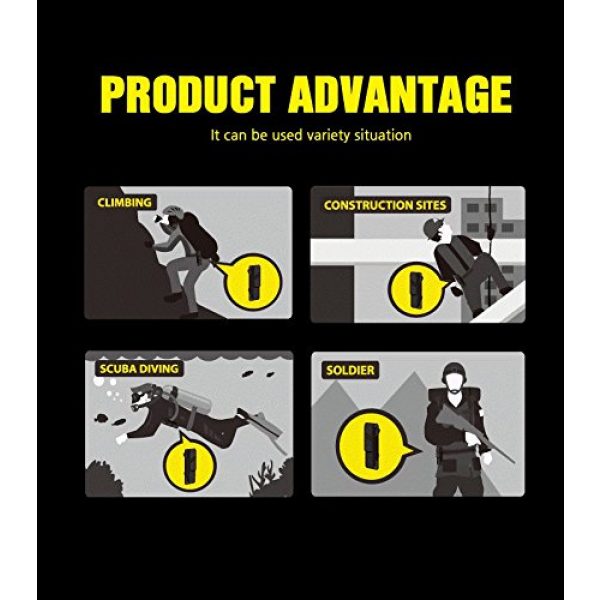 LYCAN Tactical Pouch 5 Light Pouch LP-PRO, Lantern Pouch, Light Accessories
