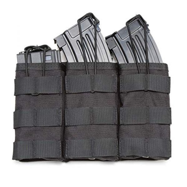 N/M Tactical Pouch 2 N/M Magazine Pouch Open Top Tactical Kangaroo Pouch for M4 M16 AR Magazine