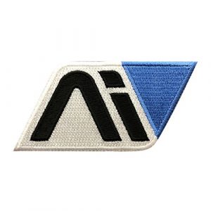 Miltacusa Airsoft Morale Patch 1 Mass Effect Embroidered Iron on Sew on Patch