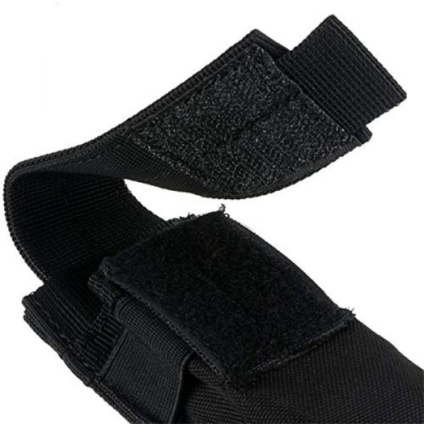 FIRECLUB Tactical Pouch 2 FIRECLUB Tactical Molle 14 x 5.5 Protable Travel Kit Flashlight Bag Tactical Unsex MOLLE Single Mag Pouch Belt Waist Pack Bag