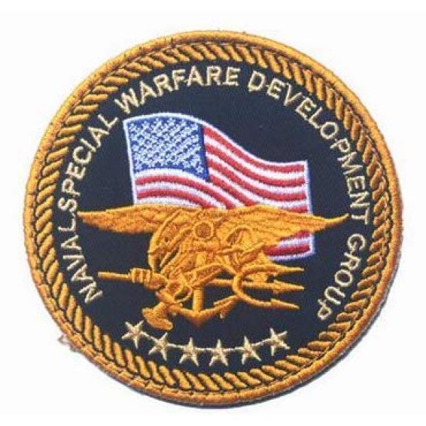 Tactical Embroidery Patch Airsoft Morale Patch 1 Department of The Navy Embroidery Patch Military Tactical Morale Patch Badges Emblem Applique Hook Patches for Clothes Backpack Accessories