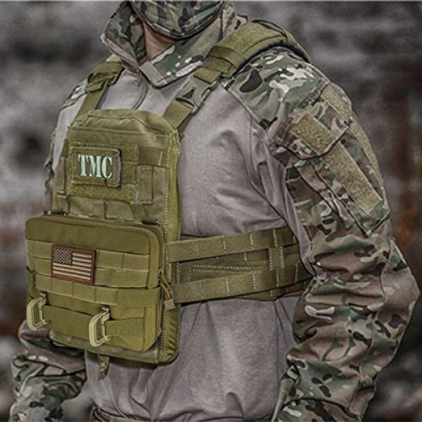 Heycard Tactical Pouch 6 Heycard EDC Pouch Molle Pouch Phone Holder Camping Belt Purse Admin Pouch EDC Tool Bag Tactical Pouch Organizer