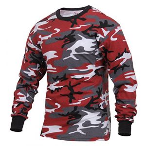 Rothco Tactical Shirt 1 Long Sleeve Camo T-Shirt | Camouflage T-Shirt | Camo Shirt