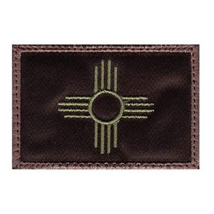 Tactical Patch Works Airsoft Morale Patch 1 New Mexico Zia Symbol State Flag Patch
