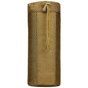 Protector Plus Tactical Pouch 1 Protector Plus Tactical Water Bottles Pouch Military MOLLE Mesh Kettle Holder Bag H2O Drinks Carrier Case