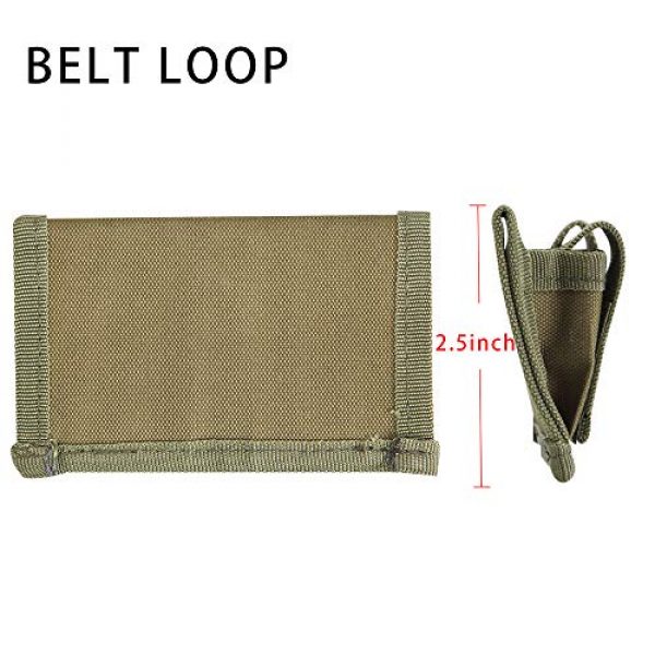 ACKEIVTO Tactical Pouch 3 ACKEIVTO 2 Speedloader Pouch Case Holder Nylon Tactical Double Speedloader