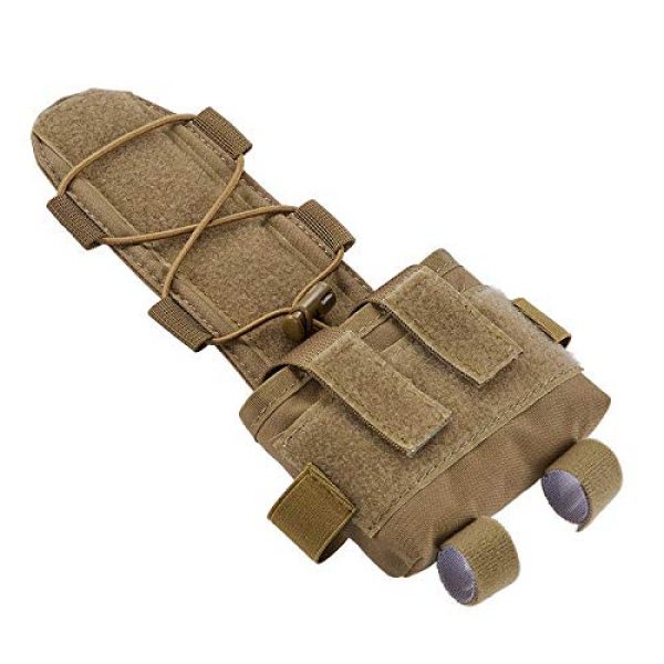 Bubble Activa Tactical Pouch 1 Coyote Brown Tactical Pouch Battery Case for Helmet Nylon Military Army