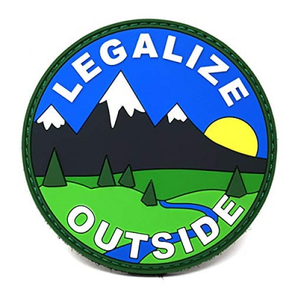 Stinking Patch Co. Airsoft Morale Patch 1 Legalize Outside Morale Patch | Explore | Hiking Tactical Patch
