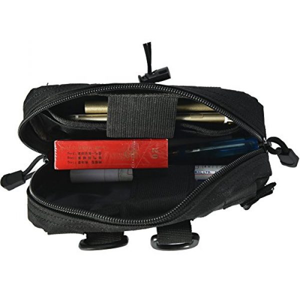 Messagee Tactical Pouch 6 Messagee Tactical Military Extension Pocket Pouch for Hunting and Camping