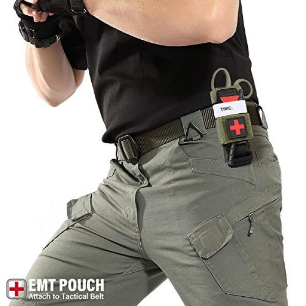 LIVANS Tactical Pouch 6 LIVANS Tactical Tourniquet Pouch Holder, Molle Shear Pouch Tourniquet & Trauma Medical Shear Pouch Molle PALS Belt Loop EMT Tools Pouch EDC Tactical Gear Holder
