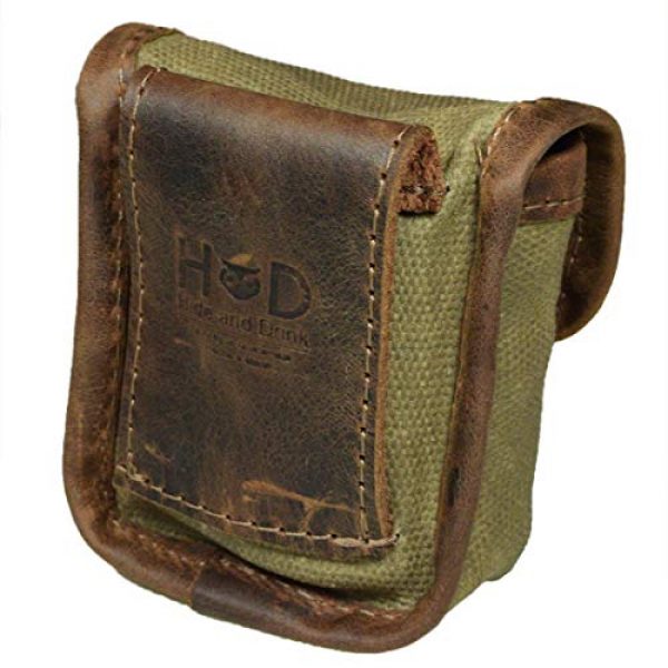Hide & Drink Tactical Pouch 4 Hide & Drink, Water Resistant Waxed Canvas Belt Pouch, Multi-Purpose Bag, Utility Pouch for Hiking Hunting Fishing, Camping & Outdoor Accessories, Handmade Includes 101 Year Warranty :: Fatigue