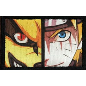 RedheadedTshirts Airsoft Morale Patch 1 Manga Naruto Morale Patch. Perfect for Your Tactical Military Army Gear. 2x3" Hook and Loop Patch. Made in The USA