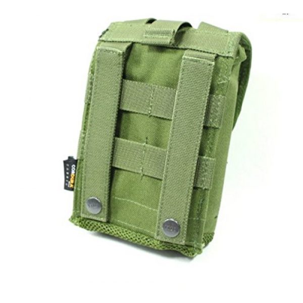 TMC Tactical Pouch 2 TMC MLCS Canteen Pouch W Protective Insert (OD) for Tactical Airsoft Hunting Game