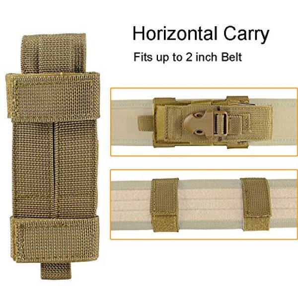 Depring Tactical Pouch 4 Depring Tactical Single Sheath Holster Utility Tool Holder Case Horizontal Vertical Pistol Mag Pouch