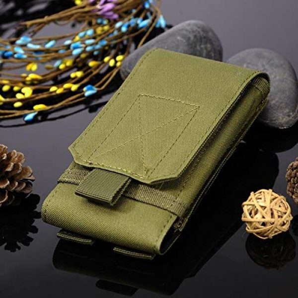 Owlhouse Tactical Pouch 2 Owlhouse Molle Pouch, Molle Bag, Tactical Tight Waterproof EDC Pouch, Small Leather Case, Molle Tourniquet Case