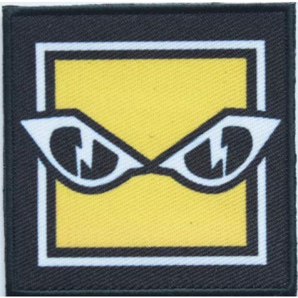 Tactical Embroidery Patch Airsoft Morale Patch 1 Rainbow Six Operator IQ Embroidery Patch Military Tactical Morale Patch Badges Emblem Applique Hook Patches for Clothes Backpack Accessories