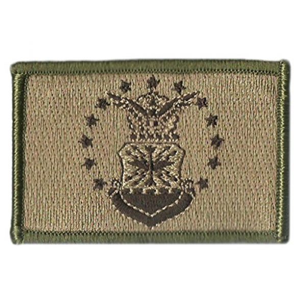 Gadsden and Culpeper Airsoft Morale Patch 2 Air Force Flag Tactical Patch - Military