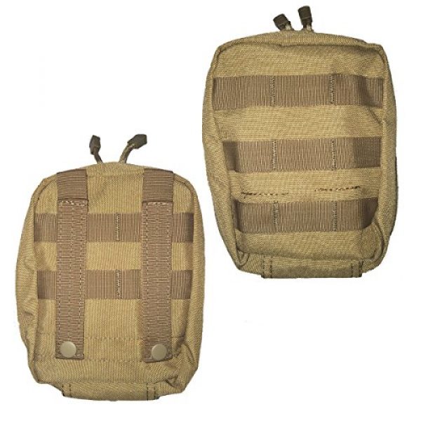 Condor Tactical Pouch 1 Condor Outdoor Tactical EMT First Aid Pouch, MOLLE Compatible- Coyote Tan