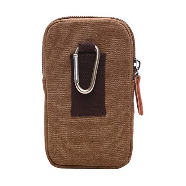 Vrikoo Tactical Pouch 3 Vrikoo Universal Wallet Phone Pouch Tactical Waist Pack with Belt Hook Loop