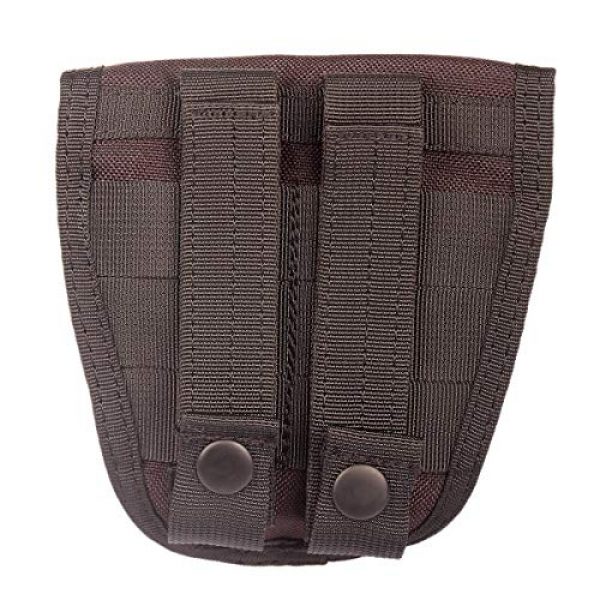 Yxisn5 Tactical Pouch 7 Yxisn5 Handcuff Pouch Molle Handcuff Case for Duty Belt Double Handcuff Holder Law Enforcement Military Standard Cuff Pouch with Belt Loop (Black)