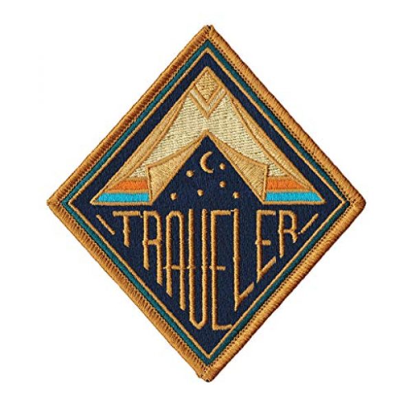 Asilda Airsoft Morale Patch 1 Asilda Embroidered Sew or Iron-on Patch (Traveler)