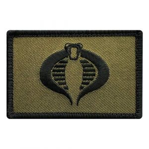 Miltacusa Airsoft Morale Patch 1 Miltacusa GI Joe Cobra Tactical Hook Fastener Patch [3.0 X 2.0] CP5