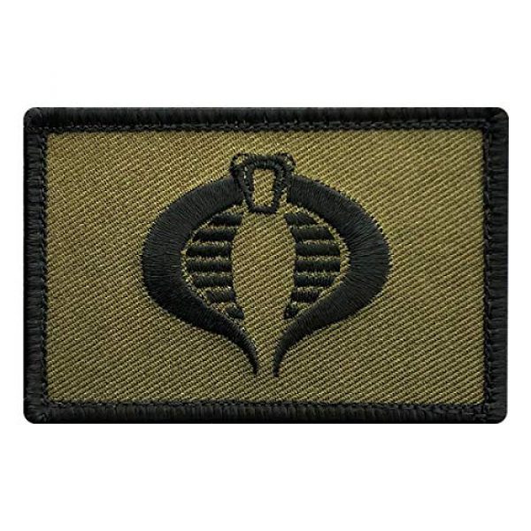 Miltacusa Airsoft Morale Patch 1 Miltacusa GI Joe Cobra Tactical Hook Fastener Patch [3.0 X 2.0] CP5