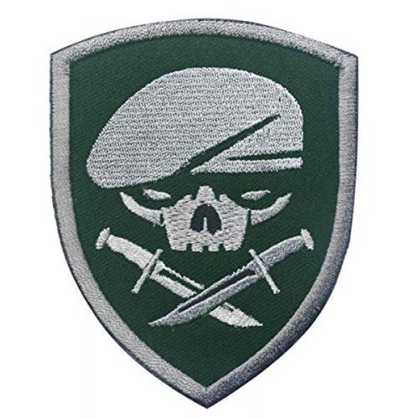 Tactical Embroidery Patch Airsoft Morale Patch 1 Ranger 75th Medal of Honor MOH Tactical Embroidery Patch Hook & Loop Morale Patch Military Patch for Clothing Accessory Backpack Armband (color2)