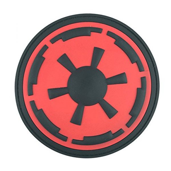 Patch Panel Airsoft Morale Patch 1 Patch Panel Galactic Empire PVC Morale Patch - with Hook and Loop Backing
