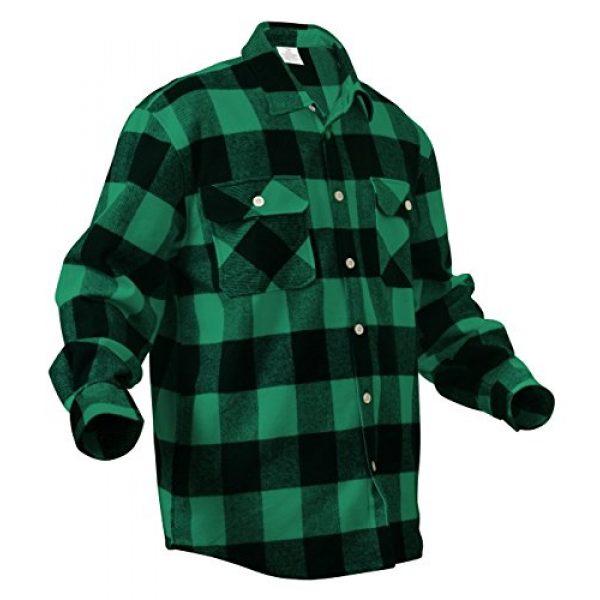 Rothco Tactical Shirt 2 Rothco Extra Heavyweight Buffalo Plaid Flannel Shirts