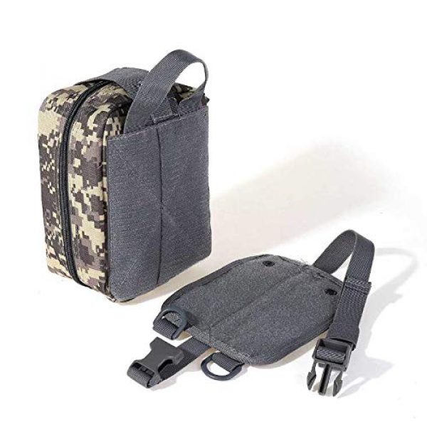 ABCAMO Tactical Pouch 3 ABCAMO Outdoor Multifunctional Molle Medical EDC Tools Bag Medical First Aid Pouch