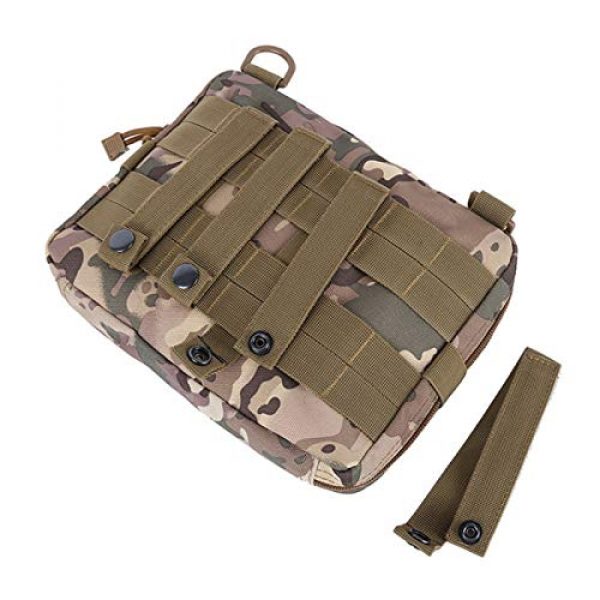 LGL Tactical Pouch 6 Tactical Sling Bag Tactical Pouches - Military Tactical Molle Medical First Aid Pouch Outdoor Sport Nylon Multifunction Backpack Accessory Army EDC Hunting Tool Bag Tool Pouch Bag Mini Utility Pouch