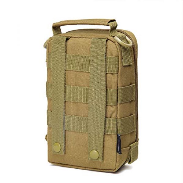 DBTAC Tactical Pouch 6 DBTAC Tactical Admin Pouch | Military Grade Waterproof & Sturdy EDC Pouch Organizer | Flag Patch Panel & MOLLE Compatible for Multipurpose