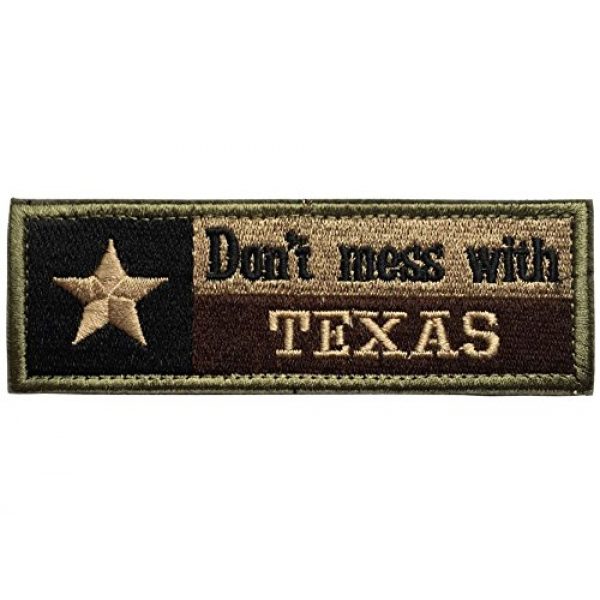 Kaben Airsoft Morale Patch 1 Don't Mess With Texas Tx State Flag Usa Army Morale Tactical Forest Patch