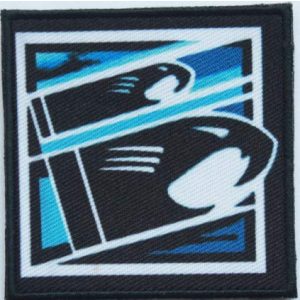 Tactical Embroidery Patch Airsoft Morale Patch 1 Rainbow Six Operator Buck Embroidery Patch Military Tactical Morale Patch Badges Emblem Applique Hook Patches for Clothes Backpack Accessories