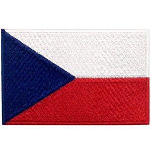 EmbTao Airsoft Morale Patch 1 EmbTao Czech Republic Flag Patch Embroidered Morale Applique Iron On Sew On National Emblem