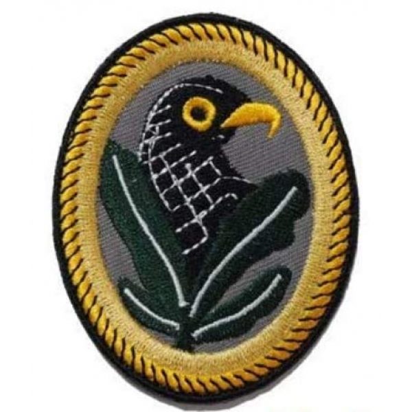Tactical Embroidery Patch Airsoft Morale Patch 1 WW2 German Sniper Badge 2ND Class Embroidery Patch Military Tactical Morale Patch Badges Emblem Applique Hook Patches for Clothes Backpack Accessories